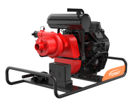 森林消防泵 （離心泵+四級+28HP+雙缸四沖程風(fēng)冷汽油發(fā)動機(jī)+3.5MPa+380L/min)