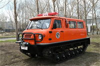 履帶式森林消防車